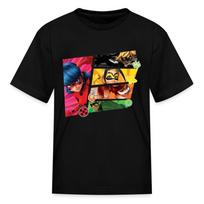 Miraculous Merchandise Ladybug Gang Kid's T-Shirt S įvairiaspalvis