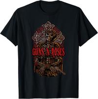 Guns N' Roses Official Skeletous T-Shirt S įvairiaspalvis