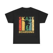 Skate Boarding T Shirt Sb Park Gear Heavy Cotton S įvairiaspalvis