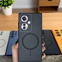 For Oppo Reno 11F Case OPPO Reno11 F Phone Case OPPO F25 Pro Cover reno 11 F Shookproof Color magnetic hard Silicone back cover OPPO Reno11 F