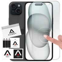 Szkło Hybrydowe Do Apple Iphone 15 Plus / 16 Plus Na Ekran Alogy Flexi Glass 9H Case Friendly Płaskie Na Ekran