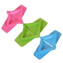 3Pcs Dumpling Maker Non-stick Food Grade Plastic Quick Release Triangle Hinged Dumpling Wrapper Kitchen Supplies įvairiaspalvis