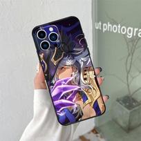 Genshin Impact Cyno Silicone Soft Case For iPhone 17 Air 11 14 15 16 Pro Max 13 12 Mini 16 Plus 16e Back Cover For iPhone 11