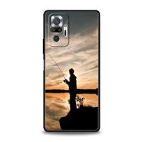 Phone Case For Xiaomi Redmi Note 14 13 12 5G 11 10 Pro Plus 4G 9S 9 14C 13C 12C 10C 9C 9A Soft TPU Cover fishing Redmi Note 14 5G