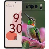 Hummingbird Phone Case For Google Pixel 9 8 9A 8A 7 7A 6 Pro XL 6A 5G Black Soft Back Luxury TPU Cover For Pixel 6
