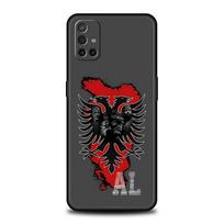 Phone Case For OnePlus 15 13 12 11 10 9 8 7T Pro 13T 13R 12R 10R 9RT 8T Nord 2T CE 2 3 5G Lite Soft Cover Albania Albanians Flag For OnePlus 7T