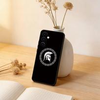 Spartan Cool Phone Case For Samsung Galaxy A73,A72,A71,A70,A53,A52,A51,Others Soft Black Cover Samsung a11