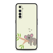 Koala Phone Case For Realme 12 11 10 9 8 5G 7 6 GT5 GT3 GT2 Pro Plus C21 C11 C25 C35 For Realme GT Neo 2 3 3T 5 Cover For Realme 6 Pro