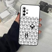 Cartoon Border Collie Case For Samsung Galaxy A55 A35 A15 A52 A32 A12 A16 A26 A36 A56 A53 A33 A13 A14 A34 A54 A17 For Samsung A12