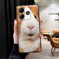 Case for Xiaomi Redmi Note 14 A4 A5 13 Pro Plus A3 K80 14C 10 12C 13C A1 9 8 7 12 11 Phone Cover A1 A2 K40 Cute Hamster Redmi Note 8T