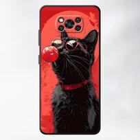 Starry Sky Cat Case for Xiaomi Poco F8 C75 C71 C61 M5 F3 M7 Pro M3 M4 F1 C50 X7 X3 X4 X5 Pro Funda Phone Cover Poco F3