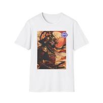 Samurai Skull Warrior Graphic T-Shirt S įvairiaspalvis