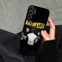 Punk B-Blink-182 Band Phone Case For Samsung S25,S24,S21,S22,S23,S30,Ultra,S20,Plus,Fe,Note,10,9,5G Black Cover Samsung S20ULTRA5G