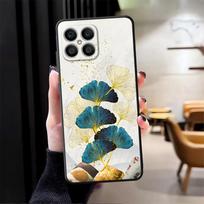 Case for Honor Magic5Lite X8 X6 X7 90 70 200 400 Lite X9a 8X X5b Funda Phone Cover Cartoon Grass Leaves Honor 8X