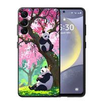 Case for Samsung Galaxy A57 A73 A51 A23 A32 A55 A53 A35 A37 A22 A52 A36 A24 A25 A26 Phone Cover A72 A71 Cartoon Cute Panda Galaxy A72