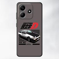 Classic Comic Initial D Case for Xiaomi Redmi Note 14 13 Pro Plus A3 A1 A2 12C 13C 12S 10 A5 A4 9 8 7 12 11 Pro 11S 14C K80 K40 Redmi Note 8T