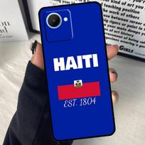 Vintage Haiti Haitian Flag For Realme GT7 Pro GT6 C67 C65 C63 C61 C55 C53 C51 C71 C75 10 11 12 13 14 15 Pro Plus Case For Realme GT6
