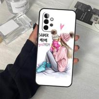 Baby Mom Daughter Girl Son Dad Case For Samsung Galaxy A53 A33 A23 A13 A14 A24 A34 A54 A52 A32 A22 A12 A51 A71 A21S Cover For Samsung A50