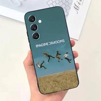 I-Imagine Dragons Loom Band Phone Case For Samsung Galaxy A13,A21s,A22,A31,A32,A52,A53,A71,A80,Soft Black Shell Samsung a11