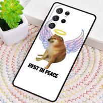 Cheems Shiba Inu Doge Meme Phone Case for Samsung Galaxy note 10 pro S26 Ultra S23 S24 FE S25 S21 S22 PLUS shockproof Cove Galaxy S24 FE
