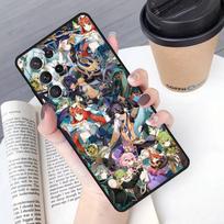 Genshin Impact Game phone case Cover For Samsung Galaxy S24 S25 Ultra S21 S22 Ultra S10E Note 10 Plus Note 20 FE S23 For Note10 Pro(Plus)