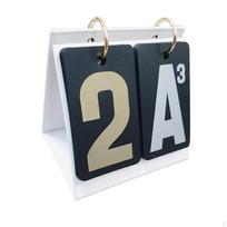 Flip Scoreboard Sports Multipurpose Score Counter Tabletop for Volleyball