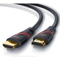 CSL - 8k / 4k HDMI Cable 2.1/2.0 4m - 8K @ 60Hz - 4K @ 120Hz - 48Gbit/s - 3D -