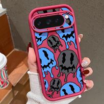 For Google Pixel 9 Pro XL Case Funny Face Ghost Skeleton Patterned Shockproof Bumper Soft Cover Fundas For Pixel 8 7 Pro 8A 7A Google Pixel 9