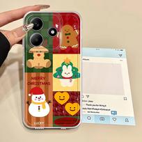 Selling Cute Christmas Clear Cover Case for Xiaomi Redmi Note 10Pro 10S 10Lite 11 14 13 12 Pro Plus 9 8 12S 11S Redmi Note 12 4G