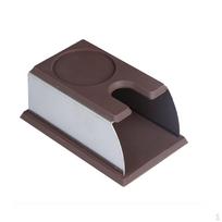 Barista Tamper Holder for Machines 14x 6.5x 7.5cm Brown