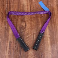1 Ton Lift Sling Strap Heavy Duty Flat Lift Sling Lifting Strap Winch Strap Flat Lifting Belt Double Buckle Sling violetinė