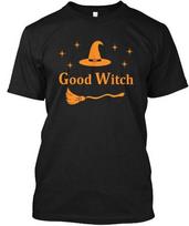 Good Witch Hat Basic Hocus Pocus T-shirt Made in the USA Size S to 5XL S