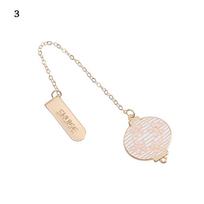 Astronaut Sakura Carp Bookmarks With Tassel Kids Stationery Gift Cartoon Metal Book Clip Pagination Mark School Office Supplies