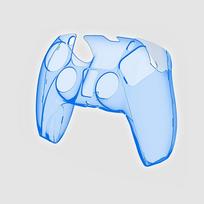 Hard Accessories For PS5 Game Controller Shell Protective Cover Protective Case Protector For PlayStation 5|PS5 mėlyna