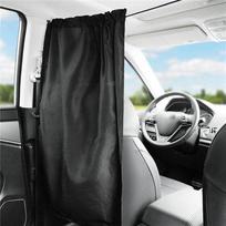 Automobilio priekinės ir galinės pertvaros užuolaidos Taxi Privatumo apsaugos pertvara Oro kondicionierius Skėčiai nuo saulės ir šilumos izoliacinė užuolaida juoda