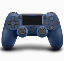 Mėlynas belaidis „DualShock 4“ valdiklis