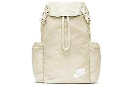 Nike Heritage Polyester Backpack Regular Unisex Light Orewood Brown White BA6150-104