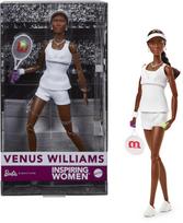 Barbie Venus Williams Signature Black Doll for Pretend Play White HRM49 Dress-Up (Ages 6+) balta