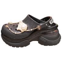 Crocs Bae Mediniai klumpės Patogios universalios klumpės Moteriškos klumpės Juodos 214116-001 34-35