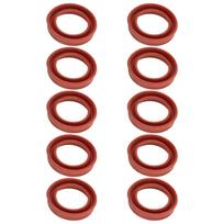 10 Pieces Coffee Maker Silicone O Rings Replacement Seal for Espresso Machine Coffee Equipment Sealing Gaskets 1