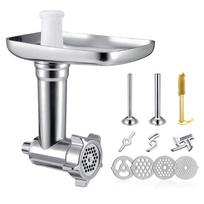 Sausage Stuffer Maker Meat Mincer Machine with Attachments Sausage Tube Kubbe Kit for Home Kitchen Commercial Use 1