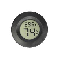 For 1PC Mini Hygrometer Thermometer Fahrenheit or Celsius Meter Digital LCD Monitor Indoor Room Round Humidity Temperature Gauge