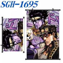 Bizarre Jojo'S Adventure Poster Scroll Painting Peripheral Hanging Painting Bedside Living Room Background Wall Cloth Painting 40x60cm