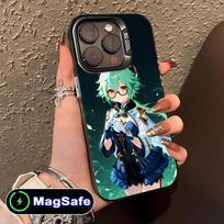 Game GI Sucrose Translucent MagSafe Mobile Phone Case for iPhone 17 16 15 14 13 12 11 Air Pro Max Plus Colorful Cover iPhone 11