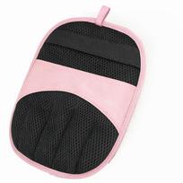 Mesh Surface Pet Hair Remover Glove Five-finger Partition Lint Remover Electrostatic Gloves Effortless Anti-slip Band rožinė