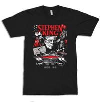 Stephen King Horror Movies Unisex  T-Shirt S įvairiaspalvis