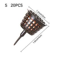 20Pcs Portable Gardening Tools Bonsai Plant Growth Fertilizer Box Fertilizer Cover Nursery Pots