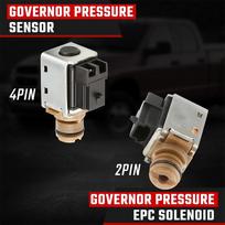 4L60E Shift Solenoid Valve A&B With Transmission Filter Gasket Kit Fit For Gm