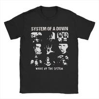 Systems of A Downs Soad Mezmerize Graphic Printed T Shirts for Men Women  100% Cotton  Tee Shirt Clothes S įvairiaspalvis