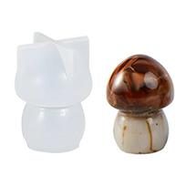 3D Mushroom Resin Molds Desktop Ornaments Mold Mushroom Shaped Epoxy Resin Casting Mold for DIY Crafts Soap Home Decor